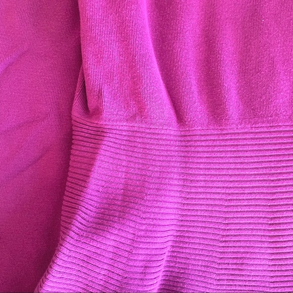 Alfani Women's Swing Knit Top PL Fuschia - Picture 5 of 11